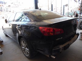 2007 Lexus IS250 Black 2.5L AT #Z24708